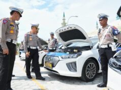 Kakorlantas Cek Kesiapan Personel dan Kendaraan Lalu Lintas Jelang HUT RI ke-79 di IKN