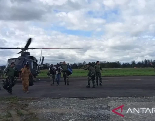Aparat Gabungan Lakukan Penyisiran KKB di Distrik Alama