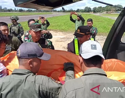 Helikopter Masih dalam Keadaan Utuh setelah Pembunuhan Pilot Glen Malcolm Conning