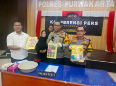 Polres Purwakarta Grebek Home Industry Tembakau Sintetis