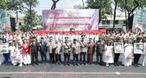 Peringatan Hari Juang Polri Digelar di Surabaya, Ada Upacara Hingga Drama Kolosal