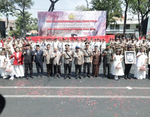 Peringatan Hari Juang Polri Digelar di Surabaya, Ada Upacara Hingga Drama Kolosal