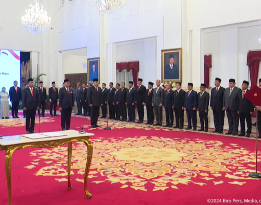 Pada Sisa Masa Jabatan Periode Tahun 2019-2024 Presiden Lantik 3 Menteri dan 1 Wakil Menteri Kabinet Indonesia Maju