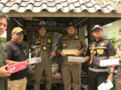 Petugas Sita 10.820 Batang Rokok Ilegal dalam Operasi Gabungan