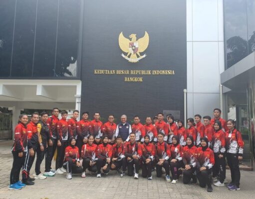 Tim Taekwondo Garbha Presisi Polri Bertanding di Bangkok, Dubes RI Untuk Thailand: Jadilah Juara!