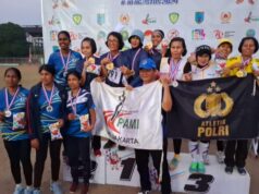 5 Personel Polda Metro Jaya Raih Medali Dalam Ajang Masters Athletics Championships III (SMAC-III 2024)