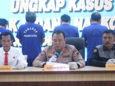 Polres Blora Amankan 3 Orang Pria Diduga Pelaku Tindak Pidana Narkoba Di Biandono Blora
