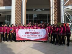 Dalam Rangka HUT Polwan ke-76 Polwan Polres Kendal Gelar Bakti Religi Masjid