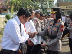 42 Personel Polri dan ASN Berprestasi di Sukabumi Raih Penghargaan dari Kapolres