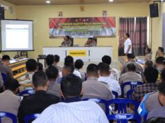 Polres Pringsewu Gelar Latihan Pra Operasi Mantap Praja Krakatau 2024 untuk Persiapan Pilkada Serentak