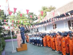 Danlanud Husein Sastranegara Pimpin Upacara Bendera di Sekolah Angkasa, Tanamkan Nilai-nilai Kebangsaan dan Kedisiplinan Sejak Dini