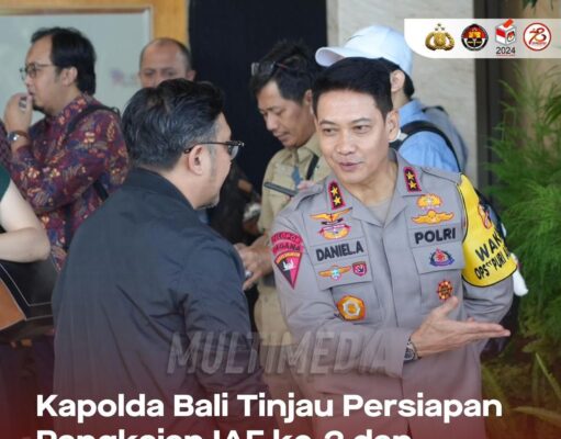 Kapolda Bali Tinjau Persiapan KTT IAF