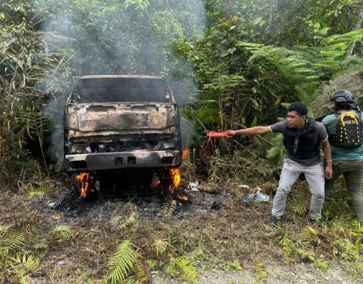 Di Yahukimo KKB Bunuh 1 Warga Sipil dan Bakar Truck
