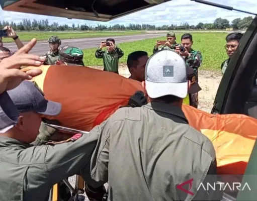 Korban Pembunuhan KKB, Jenazah Pilot Glen dievakuasi ke Timika