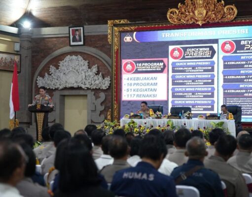 Tingkatkan Kinerja Kapolda Bali Wujudkan 7 Commander Wish