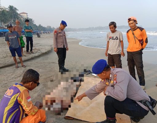 Seorang WNA Ditemukan Meninggal di Pantai Anyer