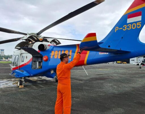 Baharkam Polri Siagakan 4 Helikopter Amankan Upacara HUT RI di IKN