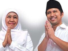 Diarak Kirab Budaya Khofifah-Emil Mendaftar ke KPU Provinsi Jatim
