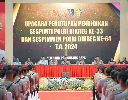 Lulusan Sespimti dan Sespimen 2024 Diharapkan Jadi Ikon Kebhinekaan