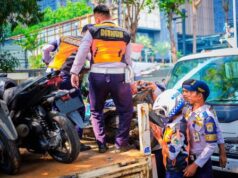 Sudinhub Jaksel Tindak 38 Sepeda Motor Parkir Liar