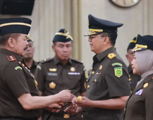 Jaksa Agung ST Burhanuddin Lantik Empat Kajati dari Gorontalo, Lampung, Sumbar, dan Kaltara