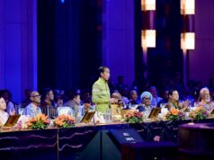 Presiden Jokowi Gelar Santap Malam Bersama Pemimpin dan Delegasi Indonesia Africa Forum