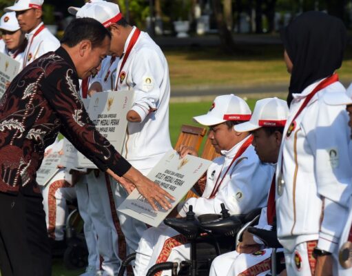 Presiden Jokowi Berikan Bonus dan Apresiasi kepada Atlet Paralimpiade Paris 2024