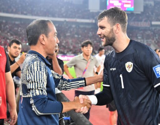 Presiden Jokowi Apresiasi Perjuangan Timnas Indonesia Tahan Imbang Australia