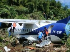 Polisi Investigasi Penyebab Jatuhnya Pesawat Trigana di Papua