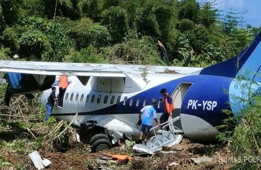 Polisi Investigasi Penyebab Jatuhnya Pesawat Trigana di Papua