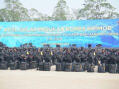 Korbrimob Polri Laksanakan Apel Gelar Pasukan Persiapan Pengamanan Pilkada