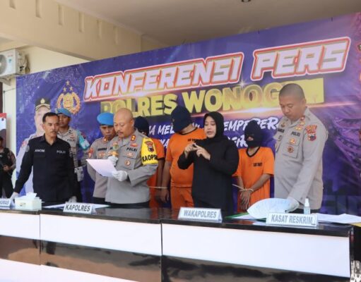 Polres Wonogiri Ungkap Kasus Berbagai Tindak Pidana, 12 Mobil Diamankan Sebagai Barang Bukti