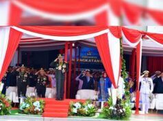 Kapolri Hadiri HUT ke-79 TNI AL