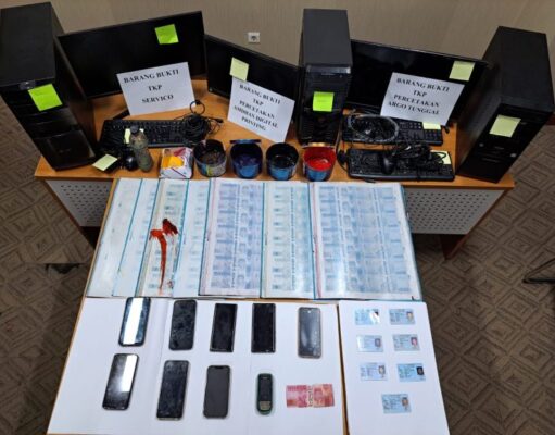 Bareskrim Gerebek Lokasi Percetakan Uang Palsu