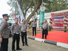 Kakorlantas Tinjau Kesiapan Pengamanan Pon Aceh-Sumut di Stadion Harapan Bangsa