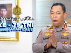 Kapolri Ucapkan Selamat HUT TNI AL ke-79, Tegaskan Pentingnya Sinergitas