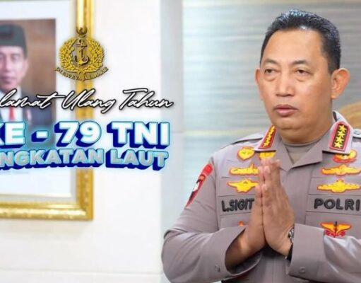 Kapolri Ucapkan Selamat HUT TNI AL ke-79, Tegaskan Pentingnya Sinergitas