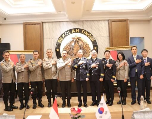 Presiden Korea Police Investigation Academy (KPIA) Kunjungi STIK Lemdiklat Polri