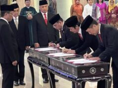 Irjen Pol Nico Afinta Dilantik Sebagai Sekjen Menkumham