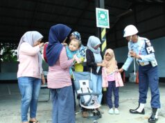 Lanud Husein Sastranegara berkolaborasi dengan Pertamina Gelar Simulasi Penanggulangan Kebakaran