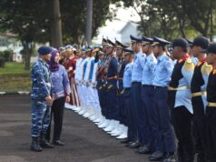 Untuk Tingkatkan Disiplin dan Nasionalisme Pelajar Lanud Husein Sastranegara Gelar Lomba PBB