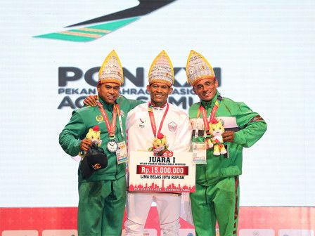 Jakarta Tambah Pundi Emas dari Binaraga