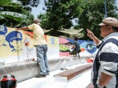 Korlantas Polri Gelar Lomba Mural Peringati HUT Lalu Lintas