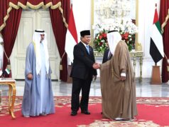 Presiden Prabowo Subianto Terima Kunjungan Utusan Khusus Persatuan Emirat Arab dan Mesir di Istana Merdeka