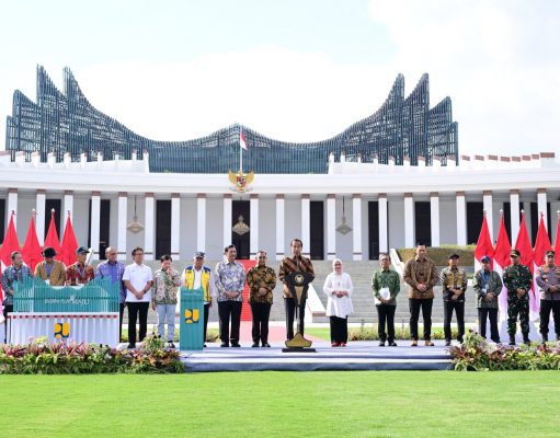 Presiden Jokowi Resmikan Istana Negara di Ibu Kota Nusantara