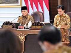 Pimpin SKP Perdana, Presiden Prabowo Tekankan Pentingnya Persatuan Nasional dan Kedaulatan Bangsa