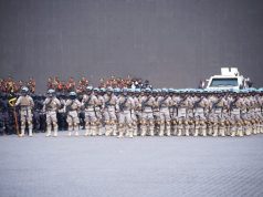 Polri Gelar Gladi Bersih Apel Gelar Pasukan Pengamanan Pelantikan Presiden