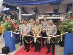 Kalemdiklat Polri Resmikan Gapura Baru Pusdik Lantas