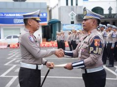 Kakorlantas Polri Beri Penghargaan Ke Personel, Sukses Amankan Capres & Cawapres 2024