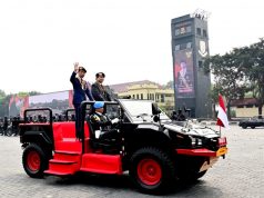 Presiden Jokowi Hadiri Apel Kesiapan Pengamanan Pelantikan Presiden dan Wakil Presiden 2024